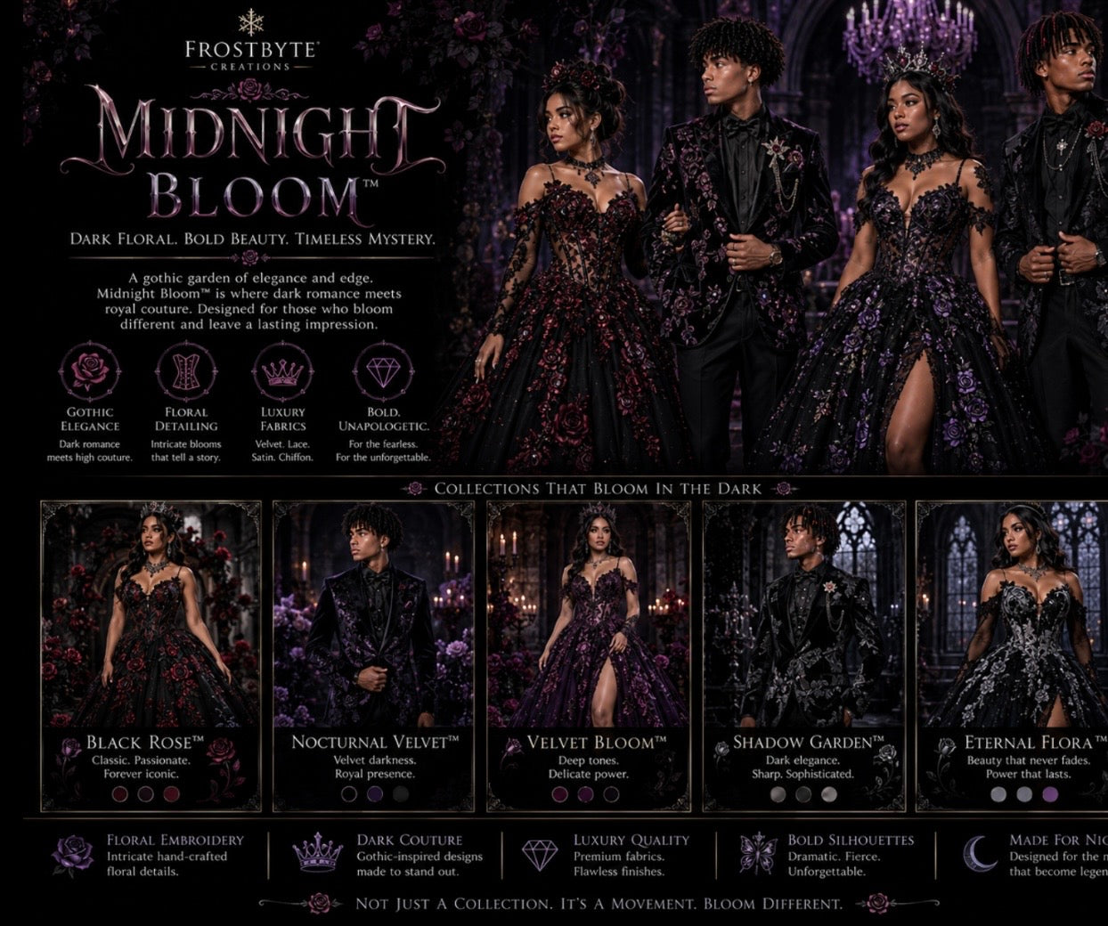 Midnight Bloom collection
